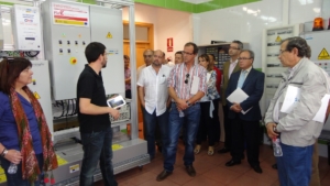 Visita a las instalaciones del CNH2 de los asistentes