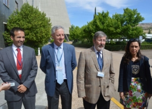 Representantes de Elcogas y CNH2 en el Día Mundial del Medio Ambiente. Imagen cedida por Héctor Peco.